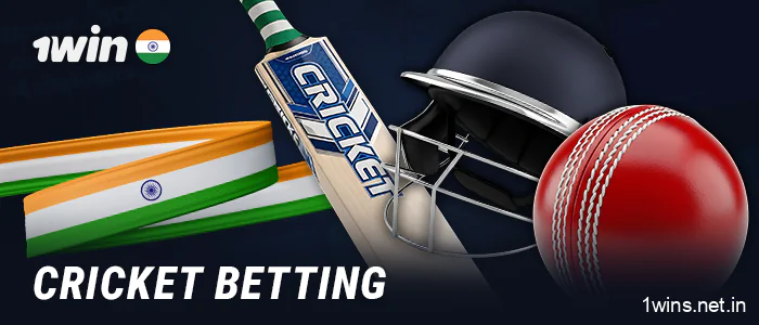 Betting on cricket matches at 1Win Indian bookmaker