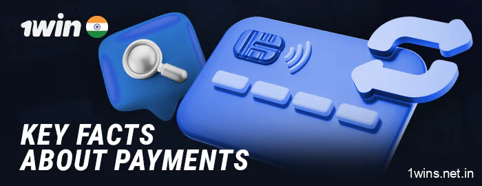 Key payment features for Indians at 1Win online casino